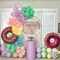 Pastel Donut Balloon Arch Garland Kit,159Pcs Macaron Color Rainbow Balloons Ice Cream Foil Balloons for Girls Donut Grow Up Sweet One Candyland Birthday Party Baby Shower Two Sweet Decorations